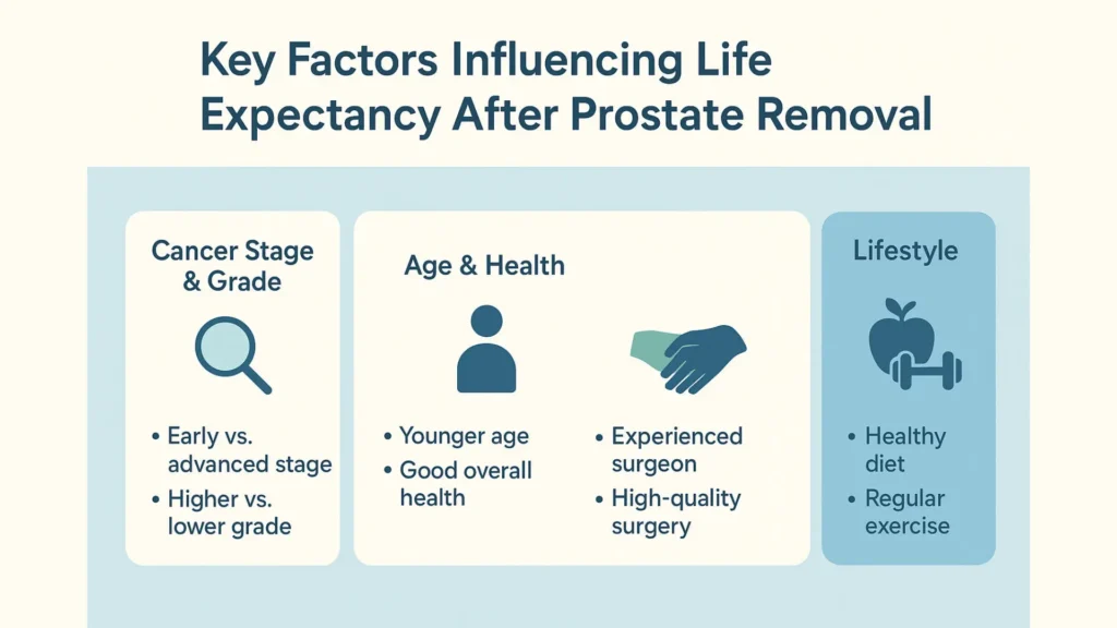 Key Factors Influencing Life Expectancy After Prostate Removal