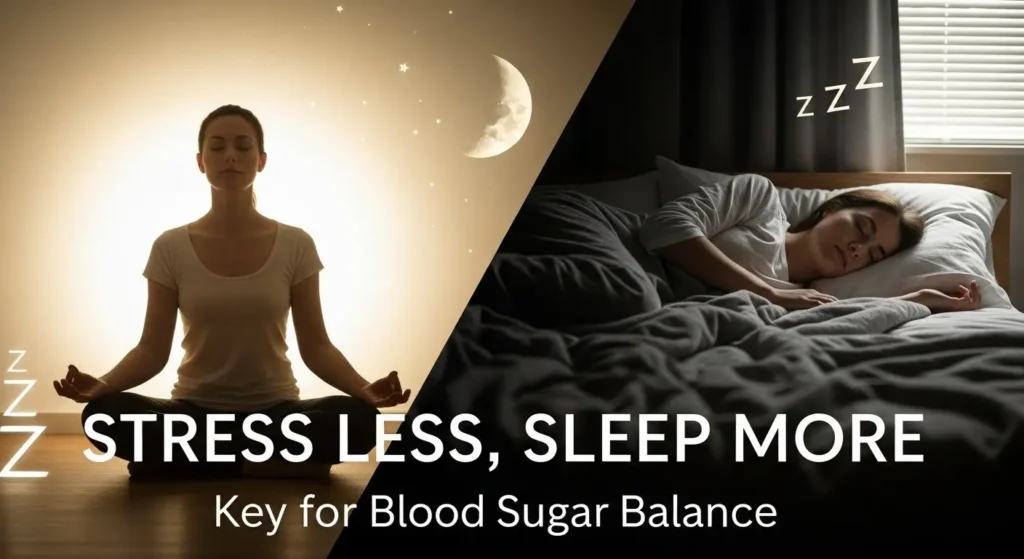 Stress Less Sleep More