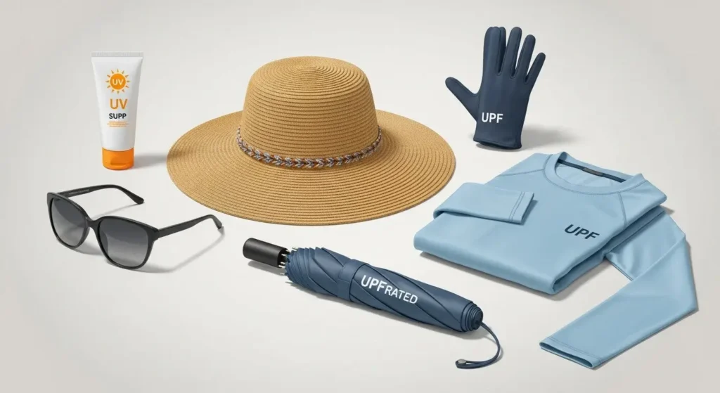 sun-protective clothing and accessories